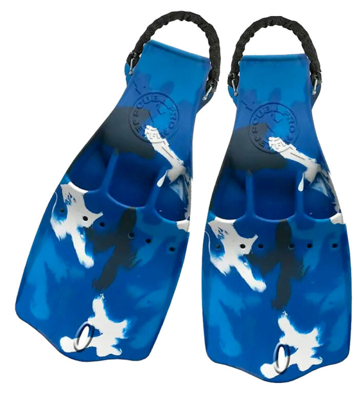 Pinne JET FIN Mimetiche Blu